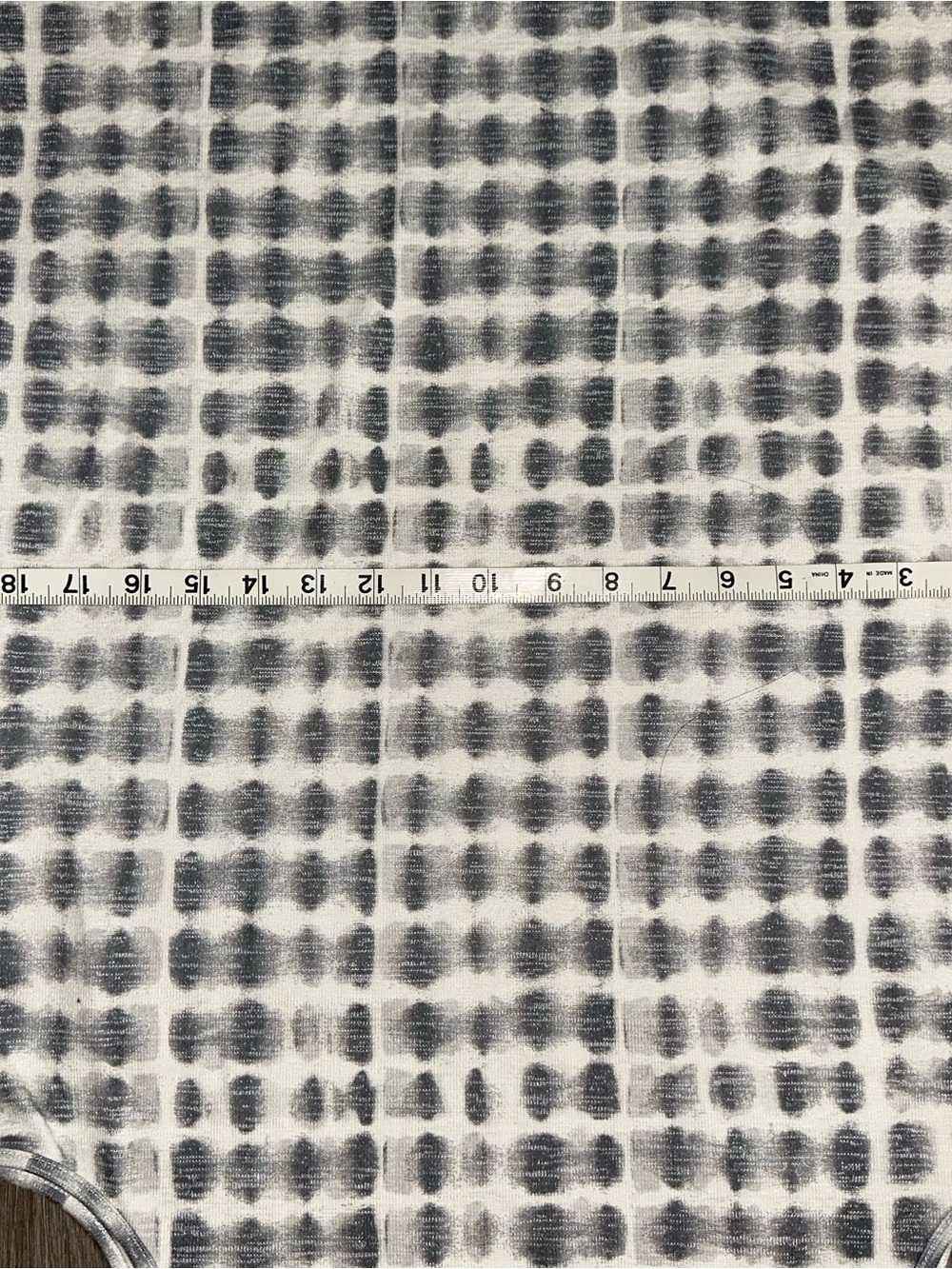 Sleeveless Mini Dress in White and Gray Grid NWOT - Picture 6 of 6